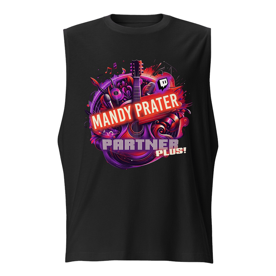 Partner Plus Guitar Swirl Muscle Tank product image (5)