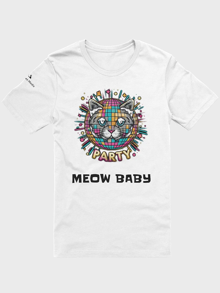Disco Ball Cat Tee - Light Colors product image (36)