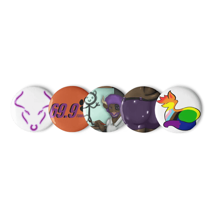 "Bull Memes Series 1" Pins product image (1)