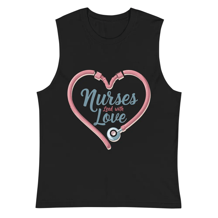 Healing Love Stethoscope Heart Muscle Tank product image (3)