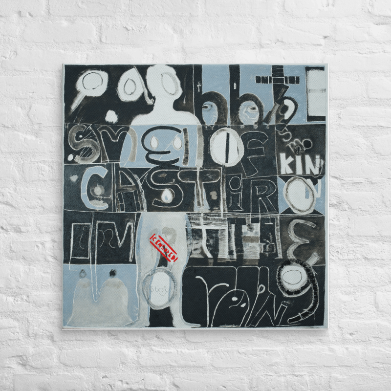 Sandbag 12 on Canvas (32" x 32") product image (2)