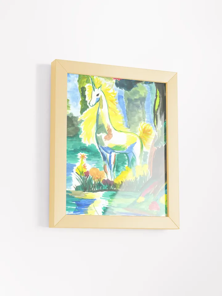 Unicorn In Paradise Framed Print product image (11)