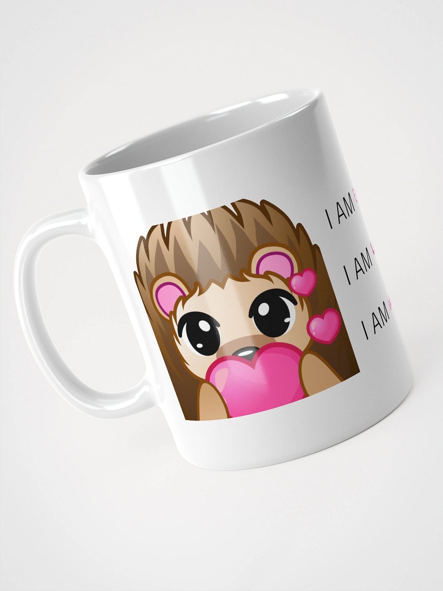 I am loved white mug product image (6)