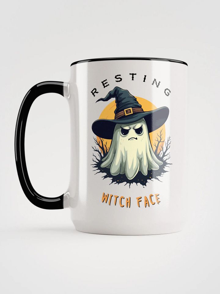 Resting Witch Face Color Inside Mug (15oz.) product image (2)