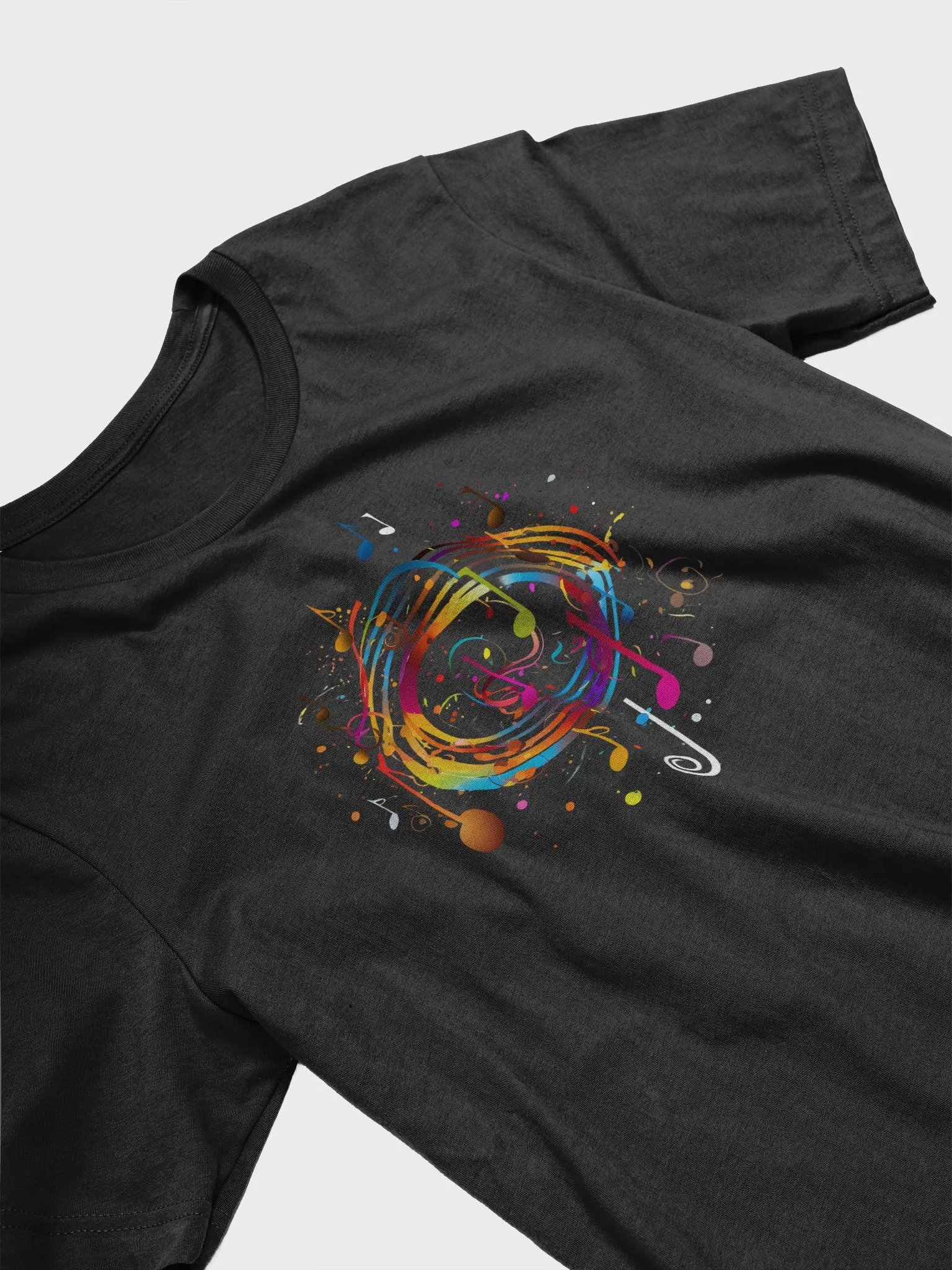 Music Spiral T-Shirt (Bella+Canvas Supersoft) product image (3)
