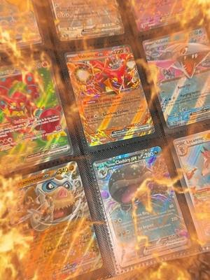 Had some great pulls over the weekend. Time to get some of these graded and put in the collection. #pokemon #fyp #psa #pokemoncards #fire 