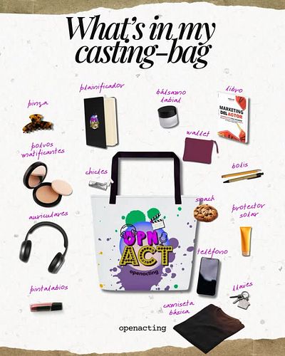 ¿Qué lleva una actriz en su bolso cuando va a un casting?
Spoiler: no es glamour… ¡es estrategia!

Aunque cada vez hay menos ...