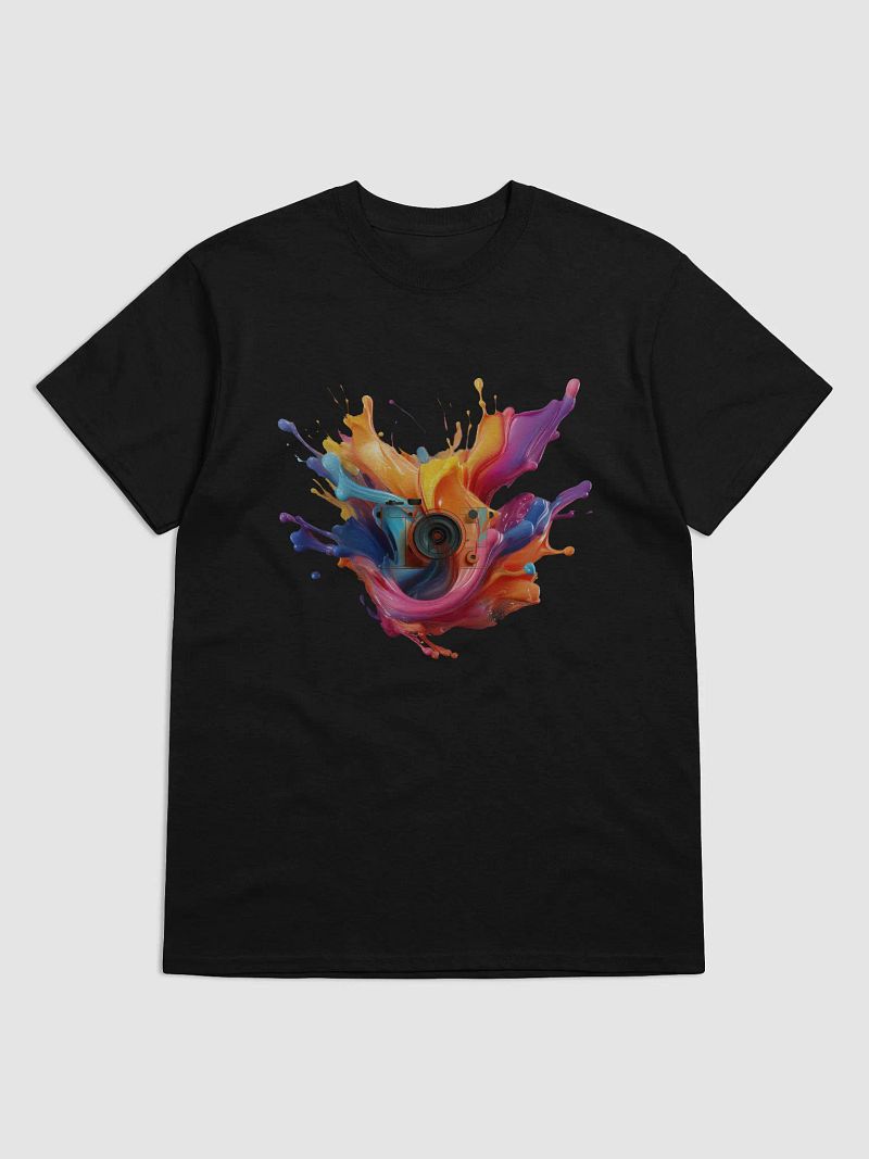 Colourful Camera Heavyweight T-Shirt Girls