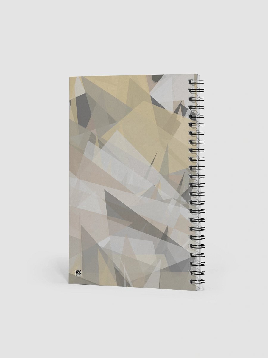 Translucent Geometric Layers Spiral Notebook product image (3)