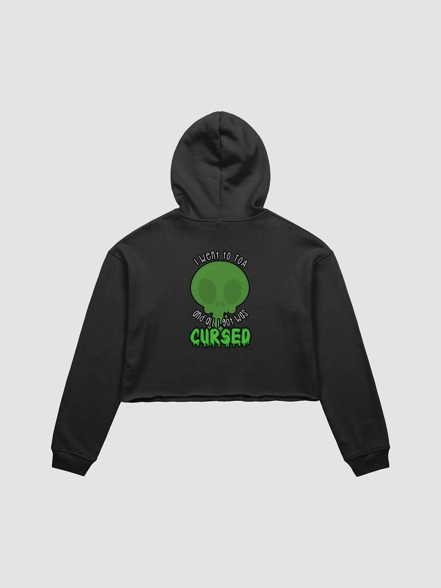 All I Got Was Cursed - Hunter - Crop Hoodie product image (3)