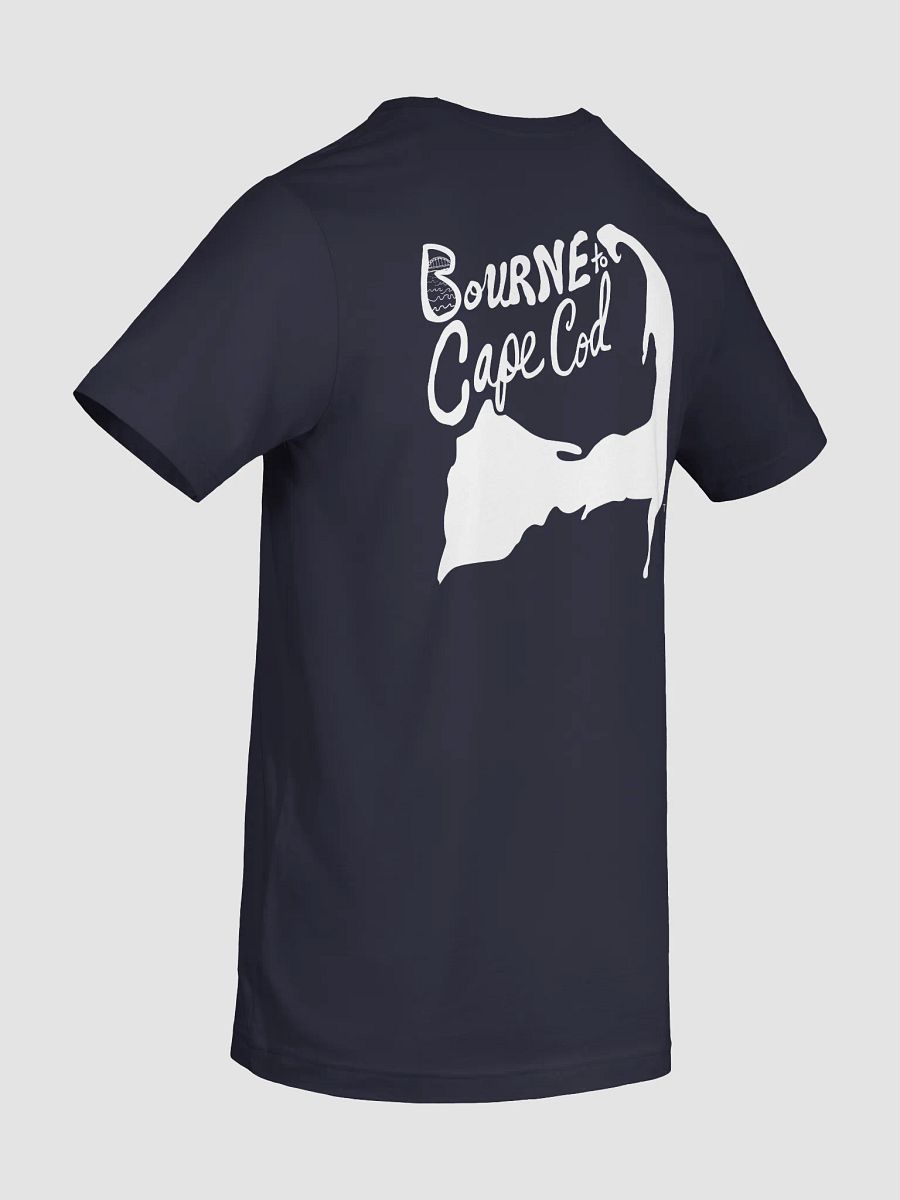 Women's | BOURNE to Cape Cod™ | Supersoft T-Shirt by Bella+Canvas | White Logo on Neutral Colors product image (83)