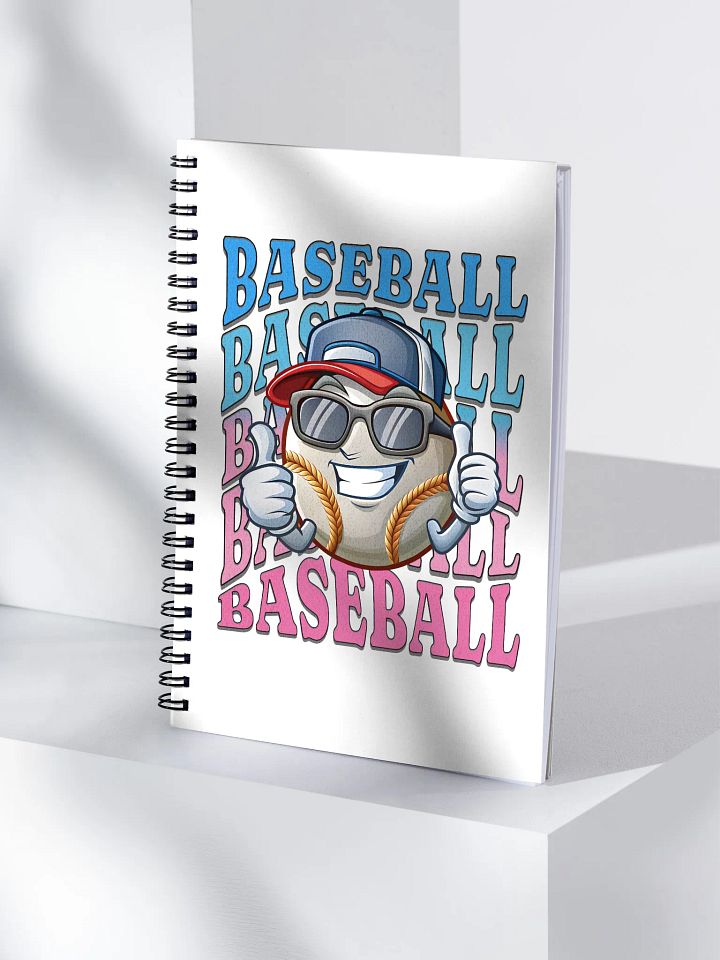 Baseball Thumbs Up Spiral Notebook product image (1)