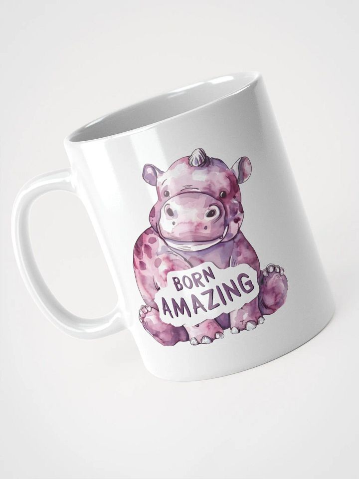 Born Amazing Hippo Mug product image (2)