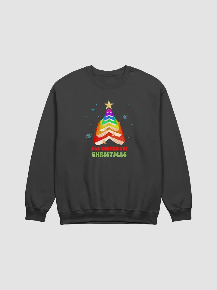 All Booked For Christmas Sweatshirt 3390 product image (1)