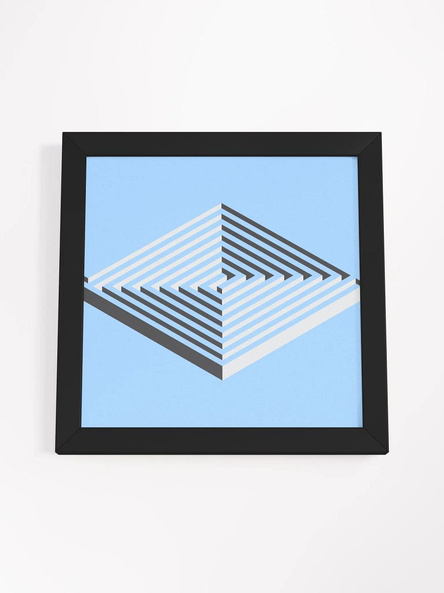 Spiral Maze Framed Matte Poster product image (4)