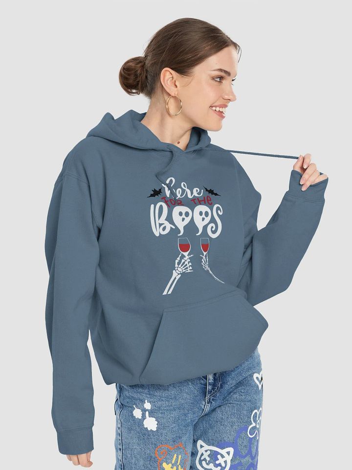 Here for the Boos Halloween Hoodie product image (1)