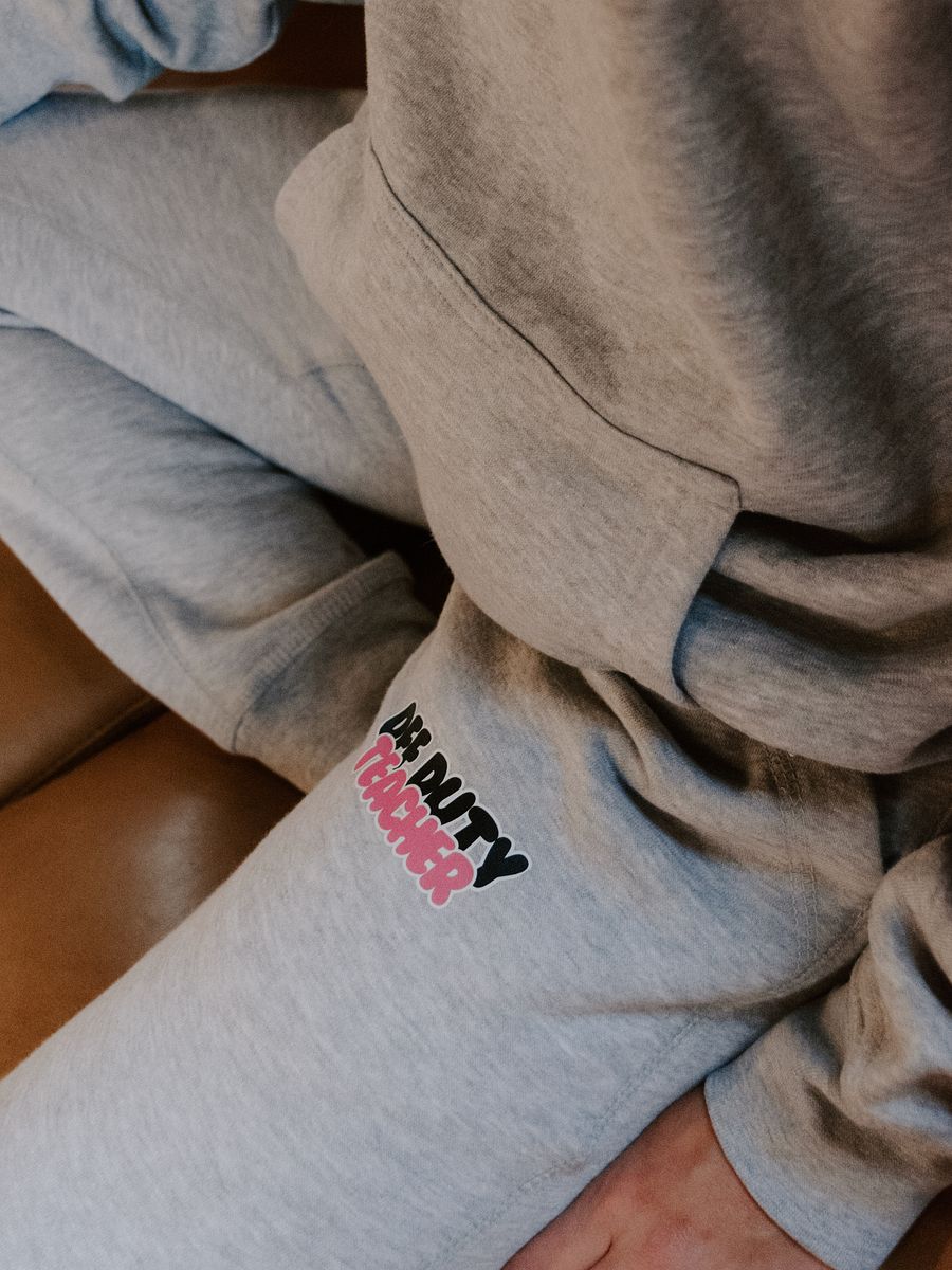 Off duty teacher hoodie product image (3)