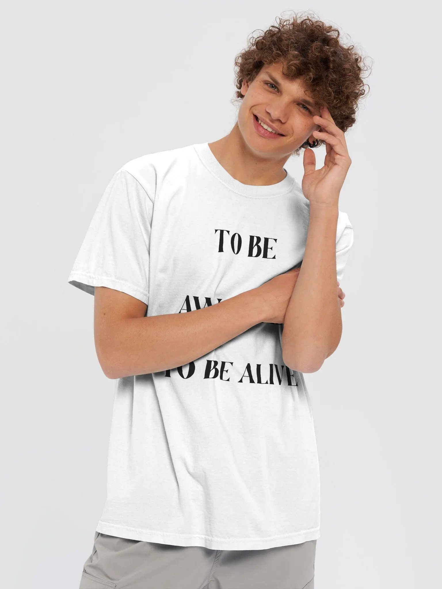 TO BE AWARE IS TO BE ALIVE(BLACK PRINT) product image (5)