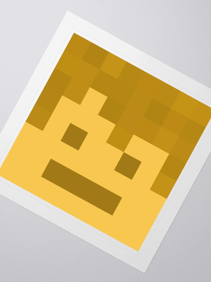Golden UnderMyCap Sticker product image (2)