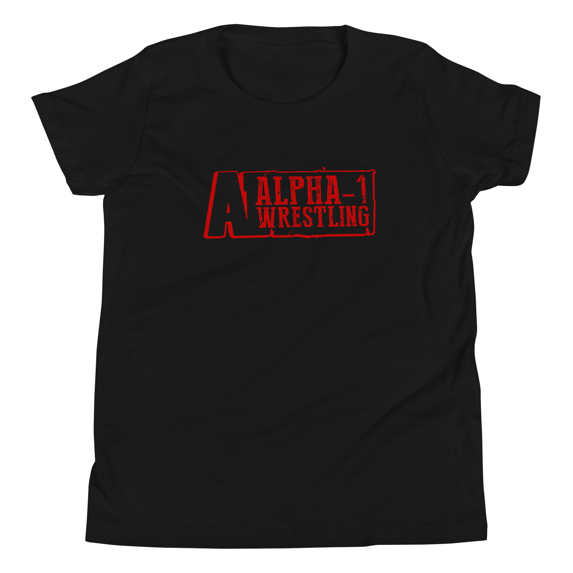 A1 Wrestling Kids Tee | Red Logo product image (1)