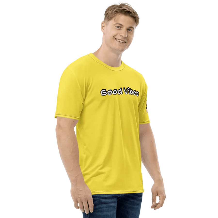 Good Vibes shirt - yellow product image (4)