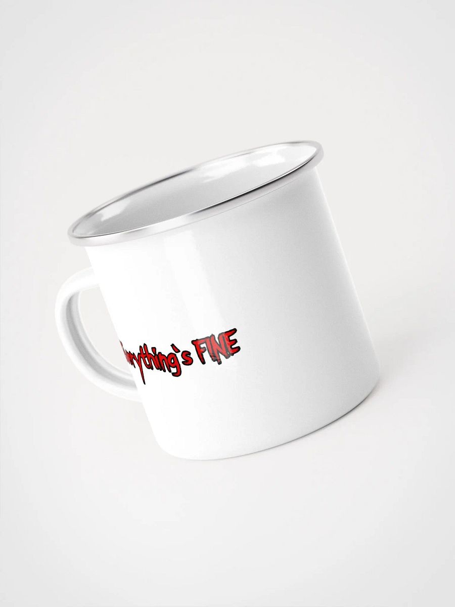 Everything's FINE Enamel Mug product image (3)