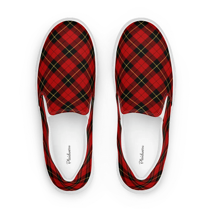 Wallace Tartan Women's Slip-On Shoes product image (1)