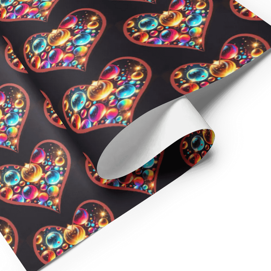 Ornate Hearts Wrapping Paper Set product image (7)