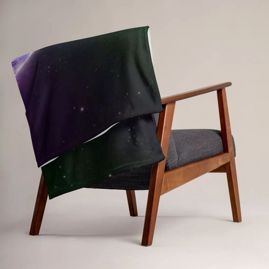 Green&Purple Space Blanket product image (15)