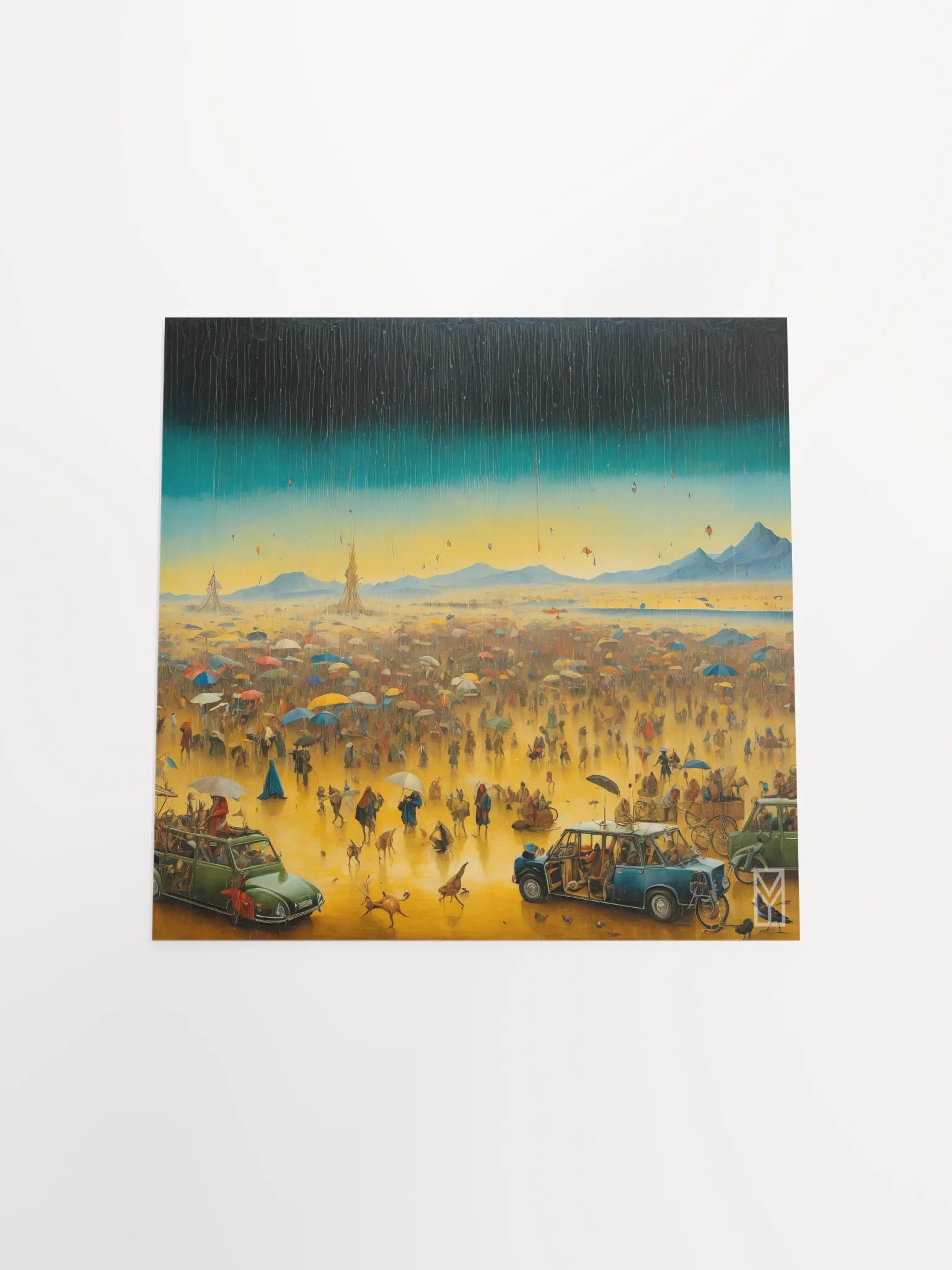 Poster Storm in the Desert: Surreal Interpretation product image (4)