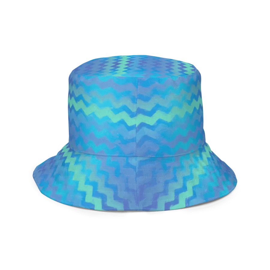 Blue Crystal Pattern Buckethat product image (3)