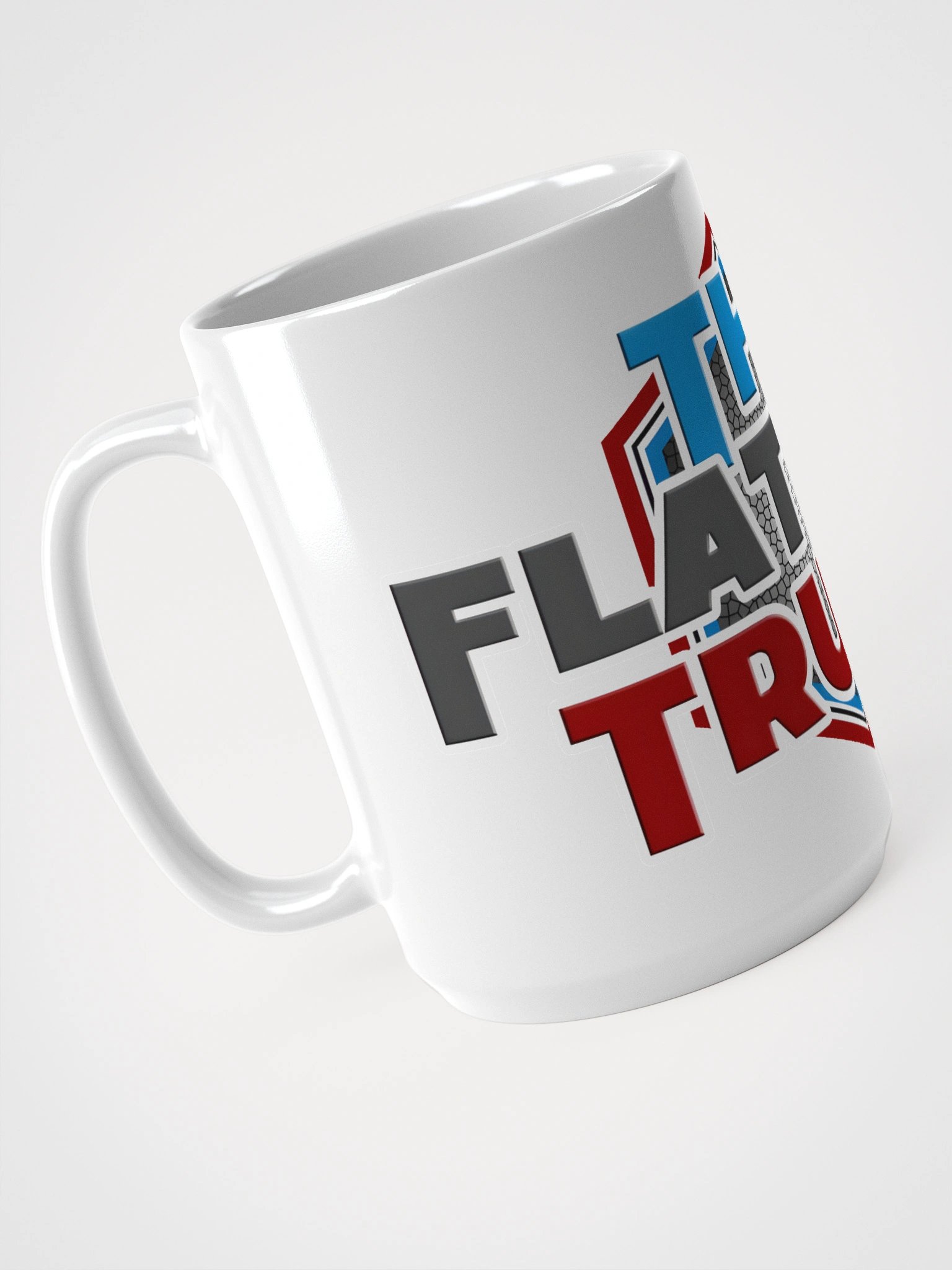 TFOT Red Hex White Shield Mug product image (4)
