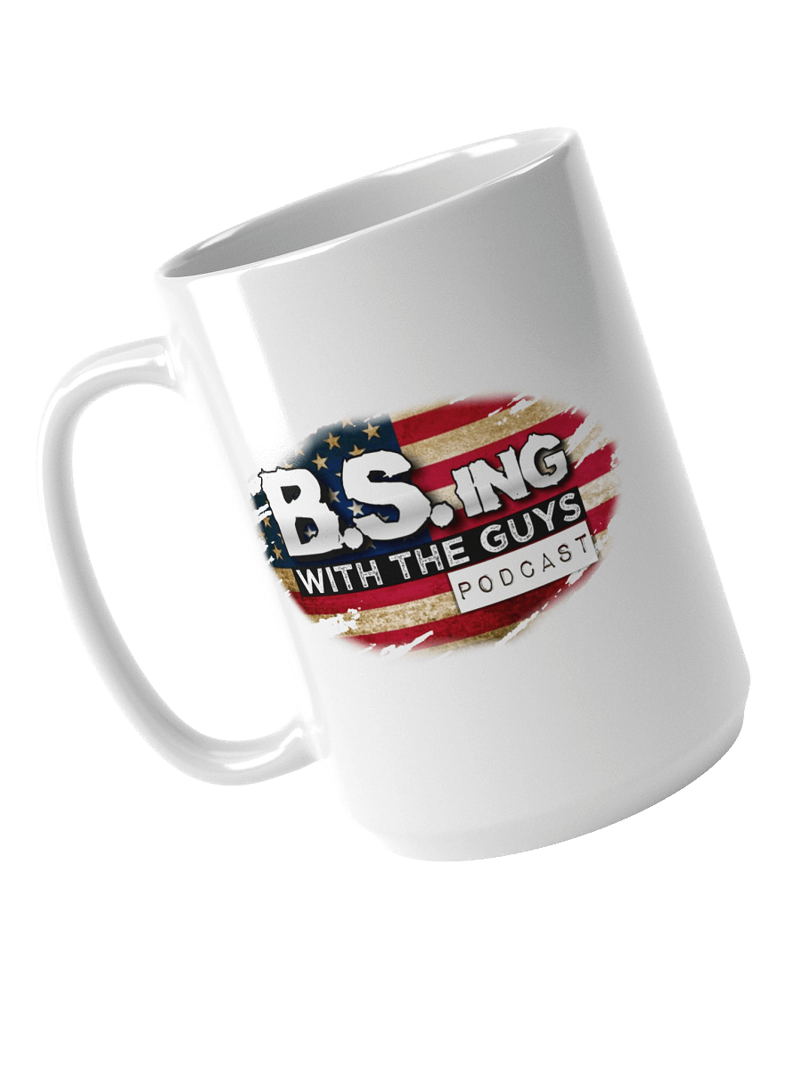 B.S.ing With The Guys MERICA Mug white product image (4)