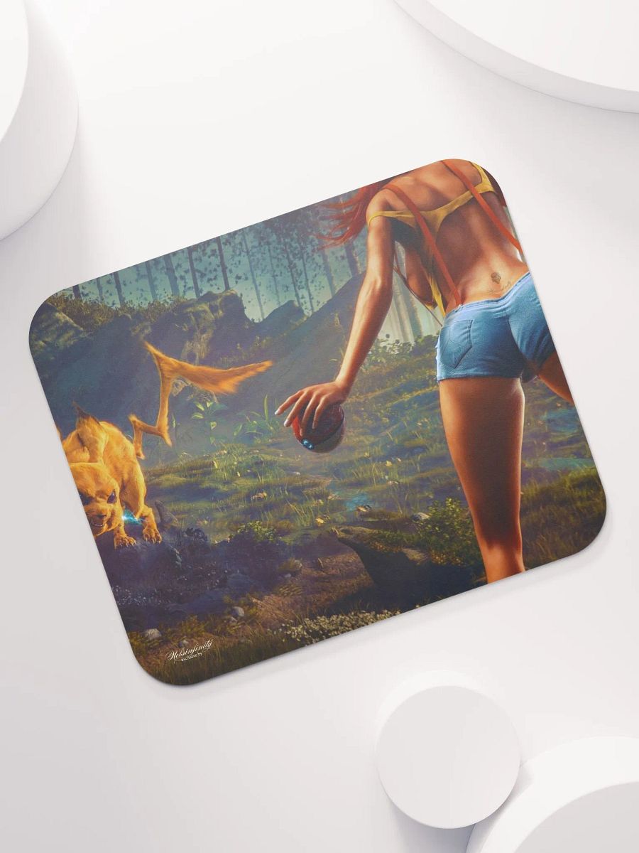 The Red Shimmer Tamer - Realm of Infinite Love Mouse Pad product image (7)