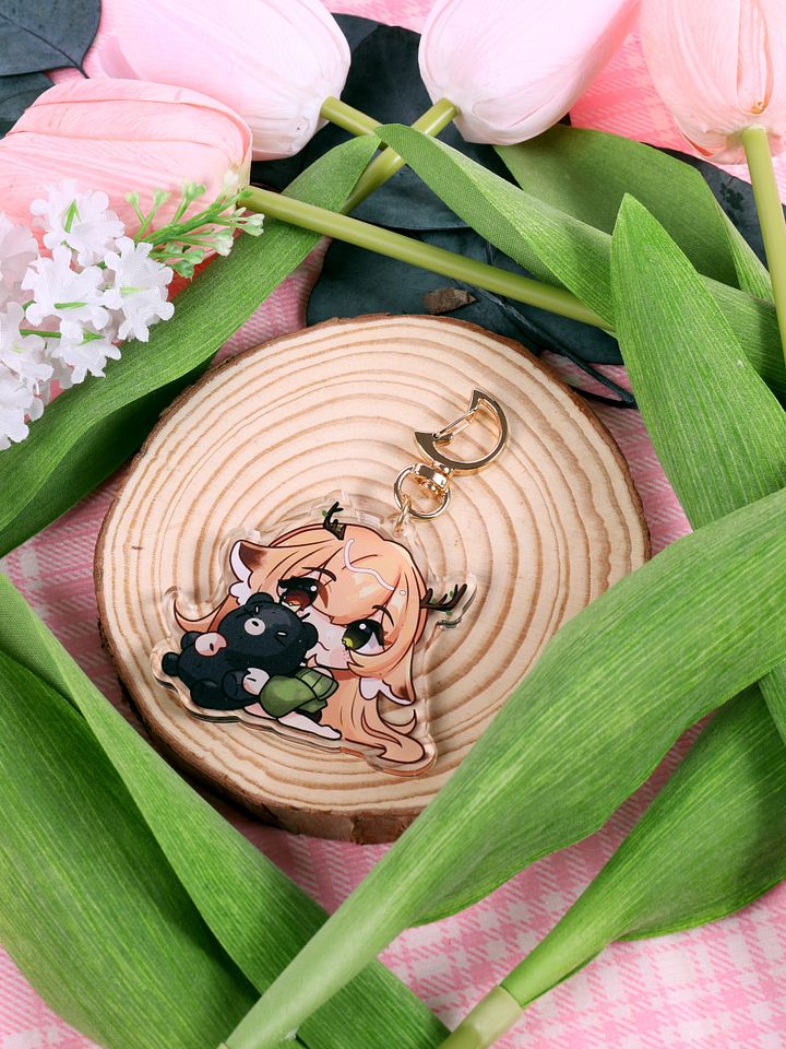 Cass & Maki Plush Keychain product image (2)