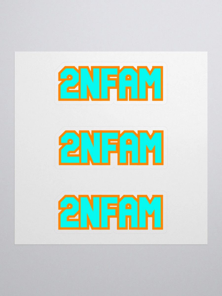 2NFAM 3x Stickers product image (1)