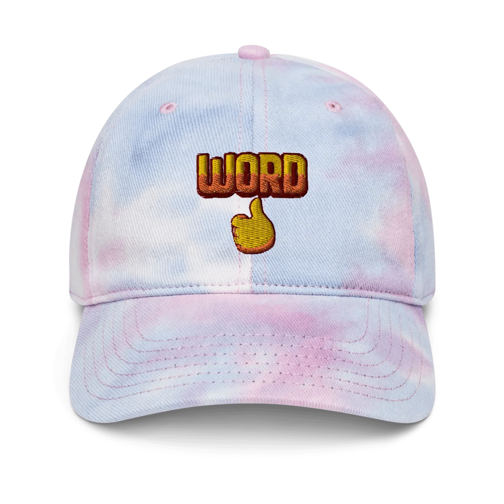 Word - Tie Dye Hat product image (47)