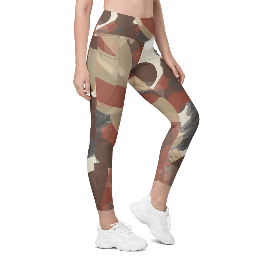 Earthy Elegance Pocket Leggings product image (4)