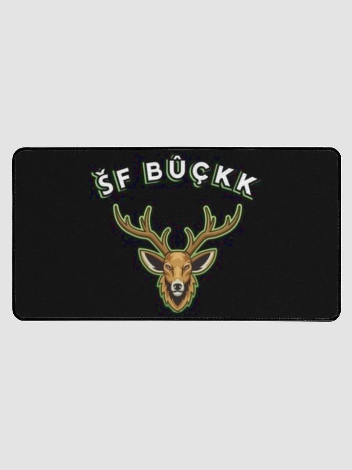 ŠF BŮÇKK Desk Mat - Buck Illustration product image (1)