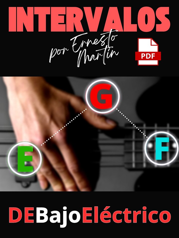Los Intervalos en el Bajo de 4 cuerdas product image (1)