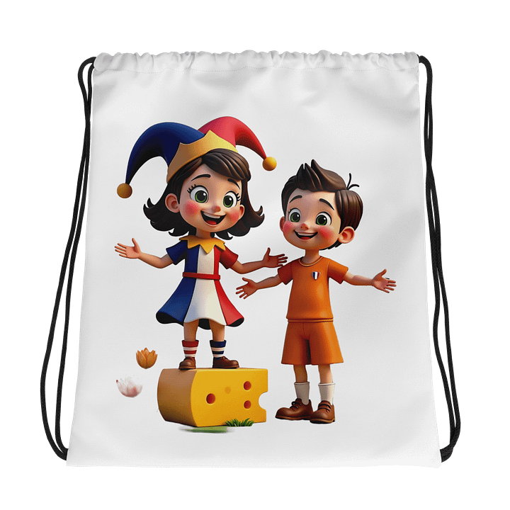 🎒 JessyJesty Netherlands Drawstring Bag product image (1)