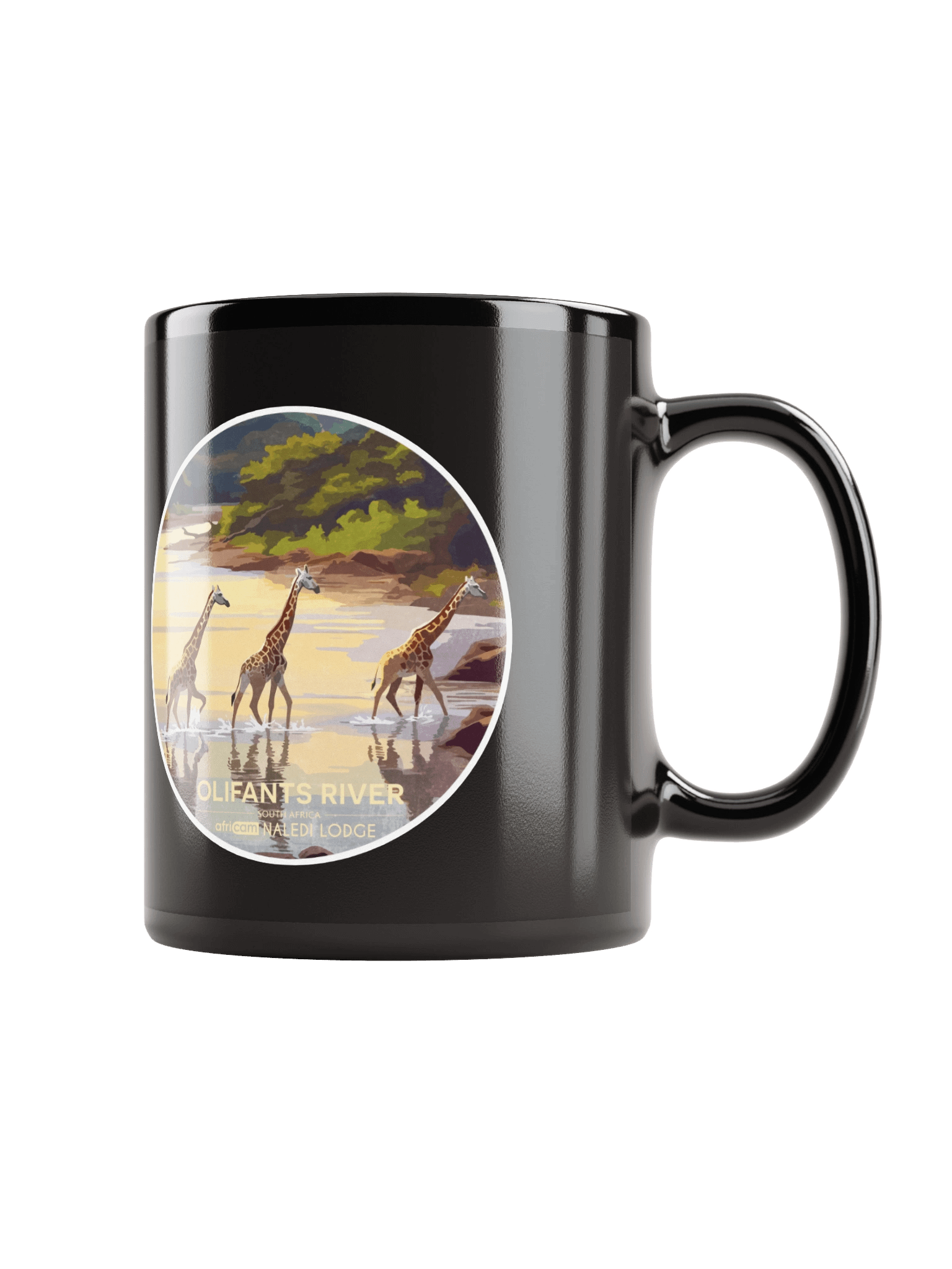 Olifant's River Mug (Black) product image (2)