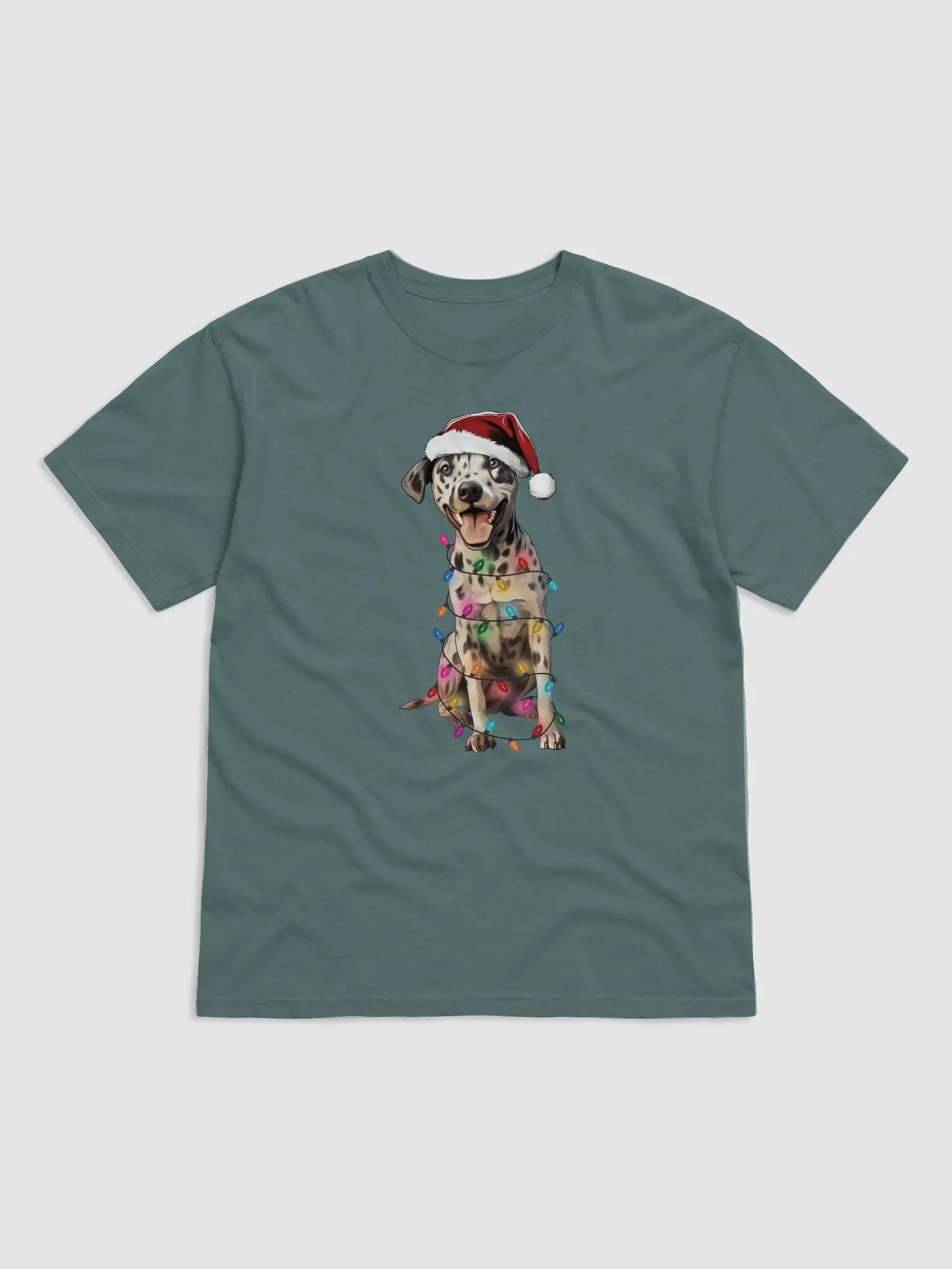 Funny Catahoula Leopard Dog Christmas T-Shirt for CLD Paw-rents product image (4)