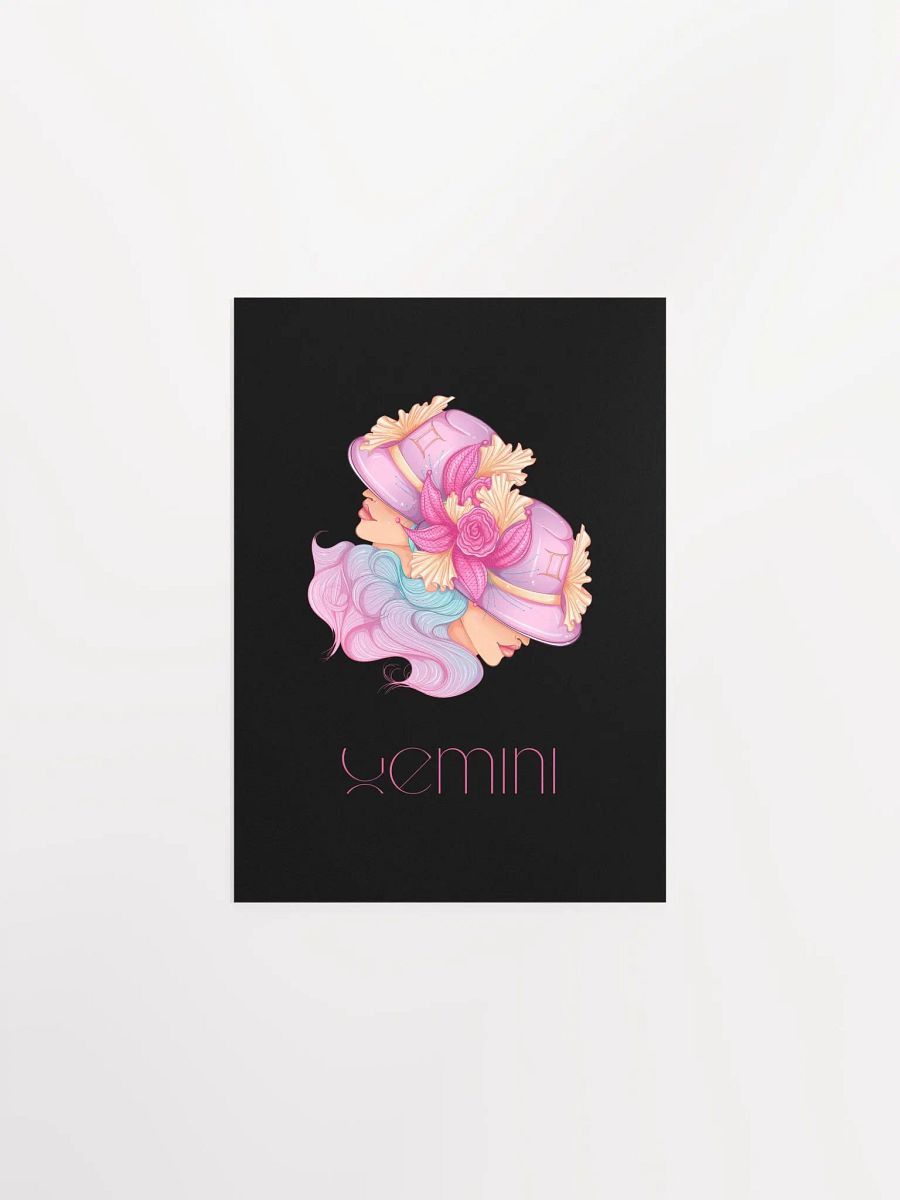 Gemini Dual Nature Matte Poster product image (8)