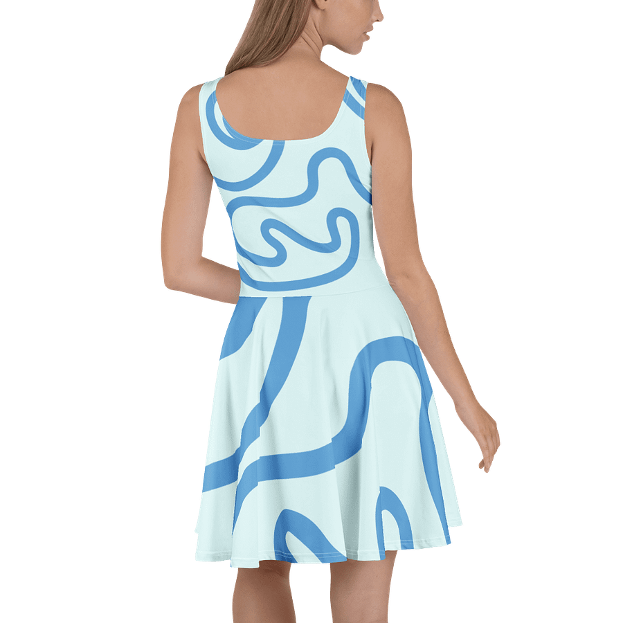 Oceanic Waves Skater Dress product image (4)