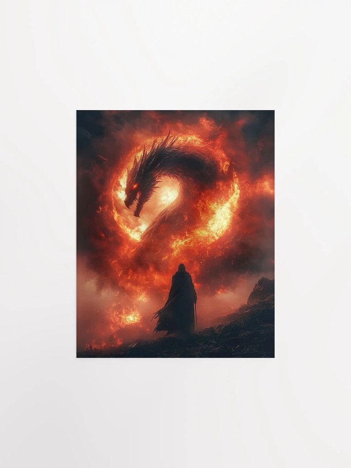Fire dragon wanderer - Poster product image (5)