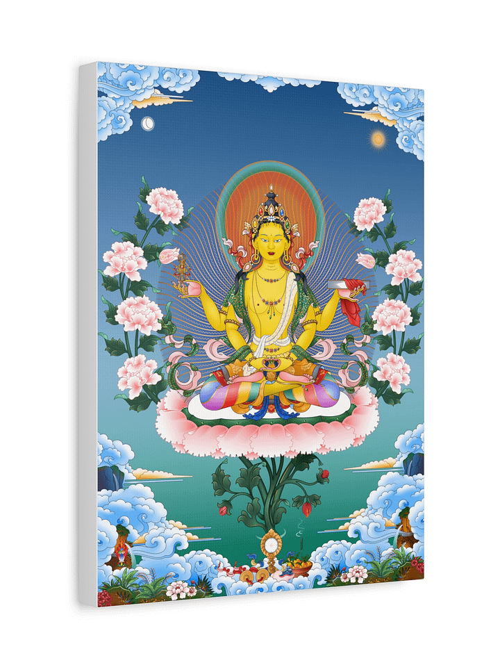 Prajnaparamita thangka canvas print product image (2)