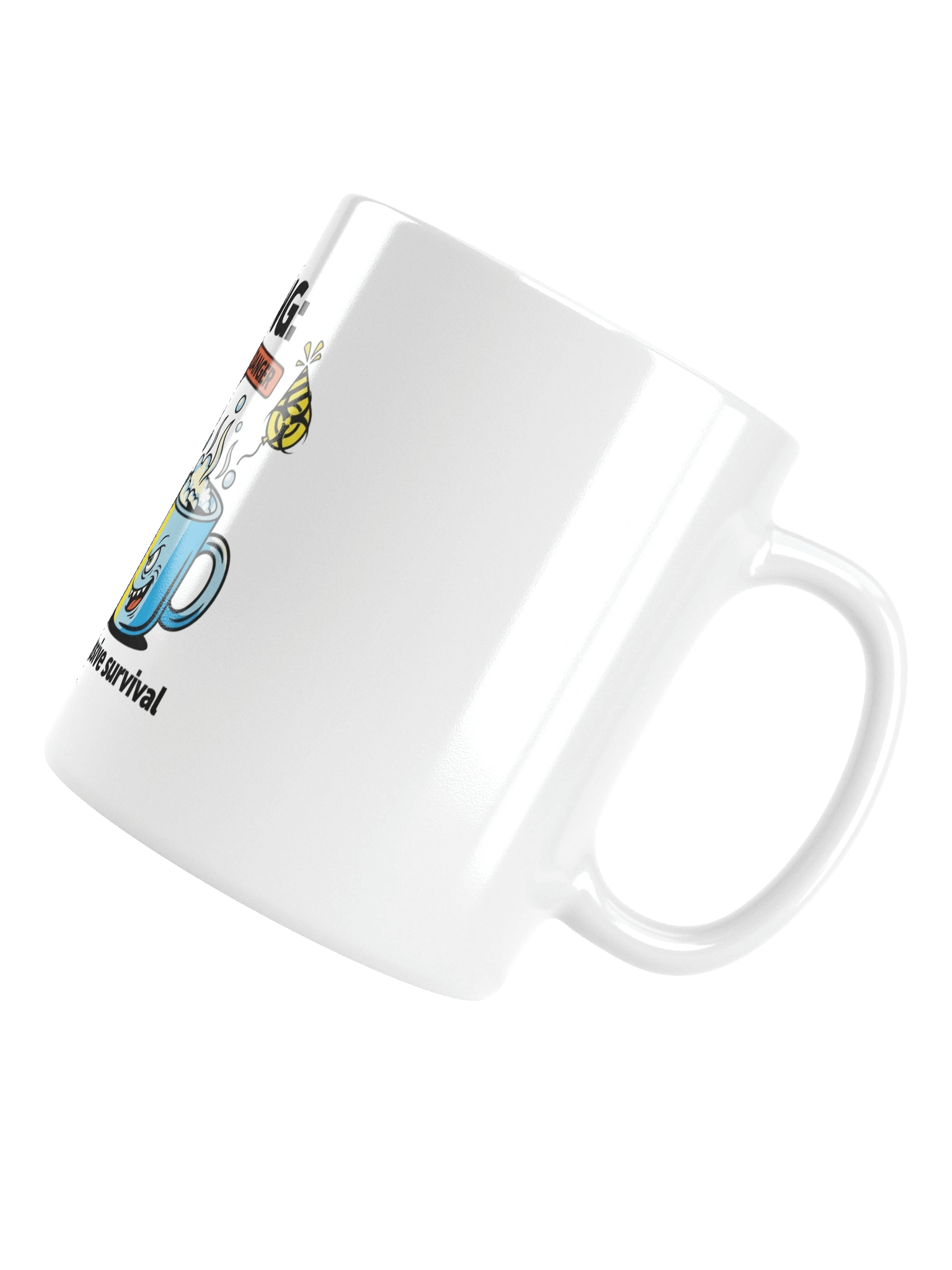 Survival Warning Mug product image (14)
