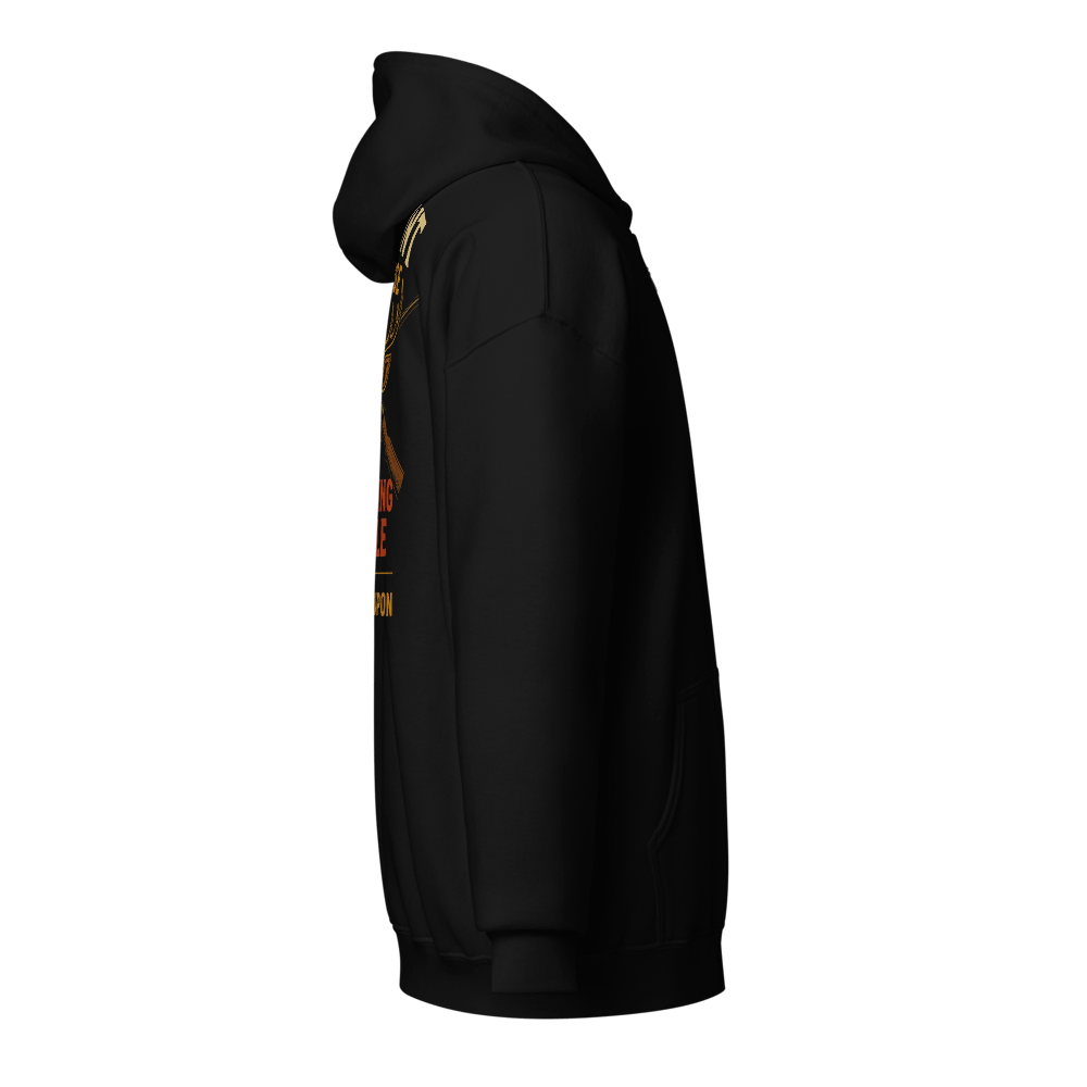 Funny Hunting Zip Hoodie – I Hunt Because Punching People Is Frowned Upon product image (6)