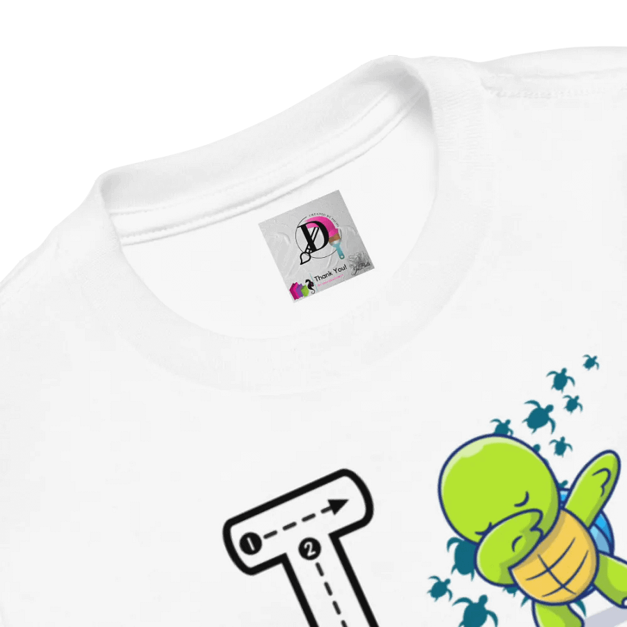 JoBeth Design White 🐢 Tt Toddler T-Shirt 👚 product image (4)